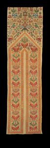 The Central Opening of a Gold-Thread Embroidered Bed-Tent by Unbekannt Unbekannt